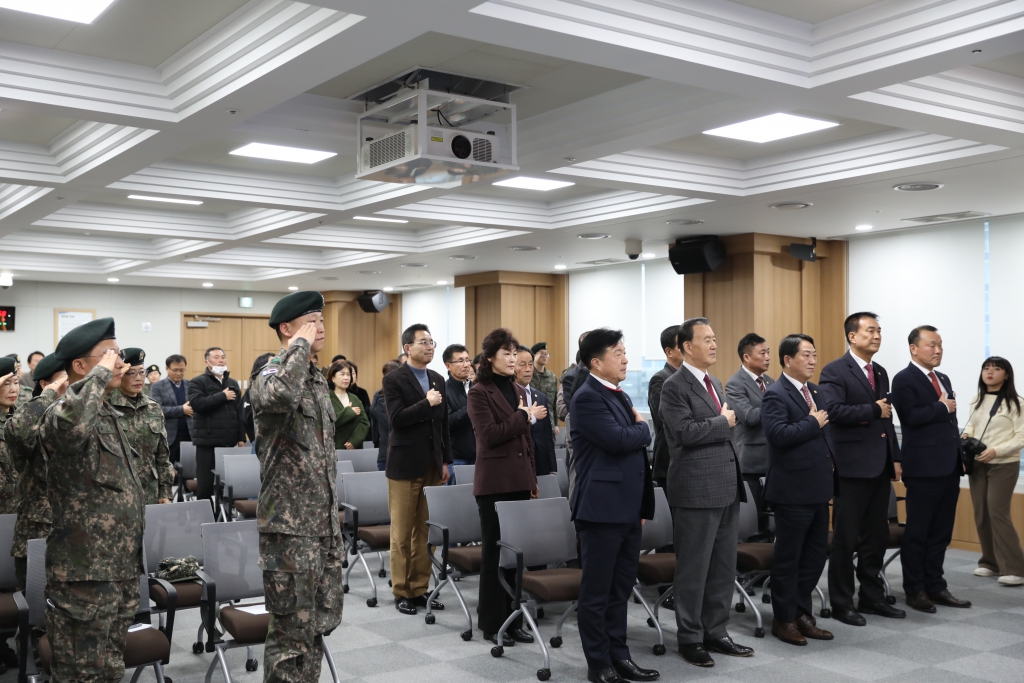 예산군산림조합 제62회 정기총회, 예산군 여성예비군 소대장 이·취임식 참석  이미지(3)