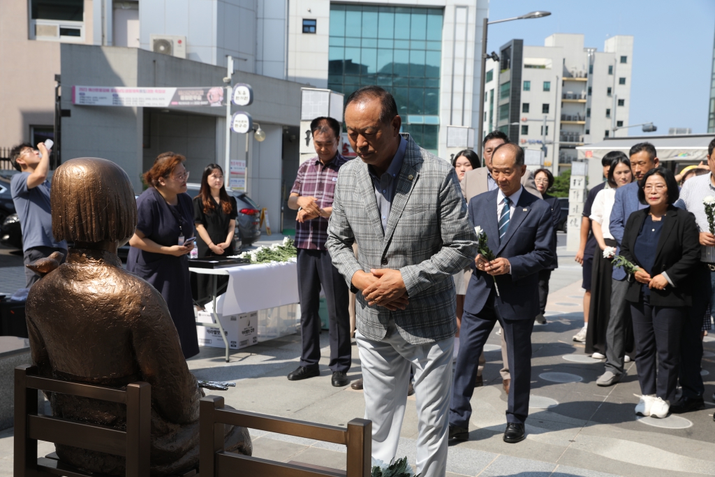일본군 위안부 피해자 기림의 날 추념식 이미지(8)