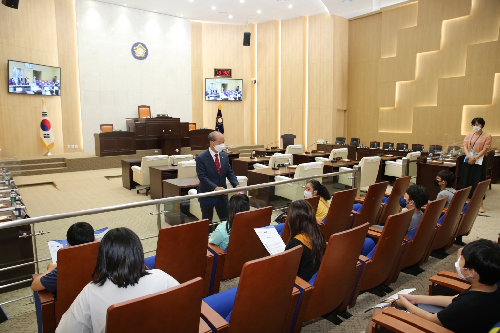 중앙초등학교 의회 방문 이미지(2)