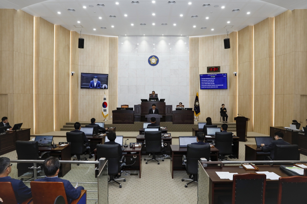 제313회 정례회 폐회