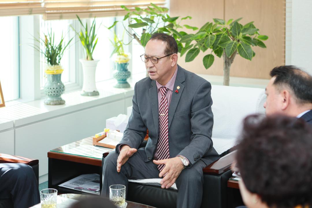 예산군기업인협의회 임원 신년인사