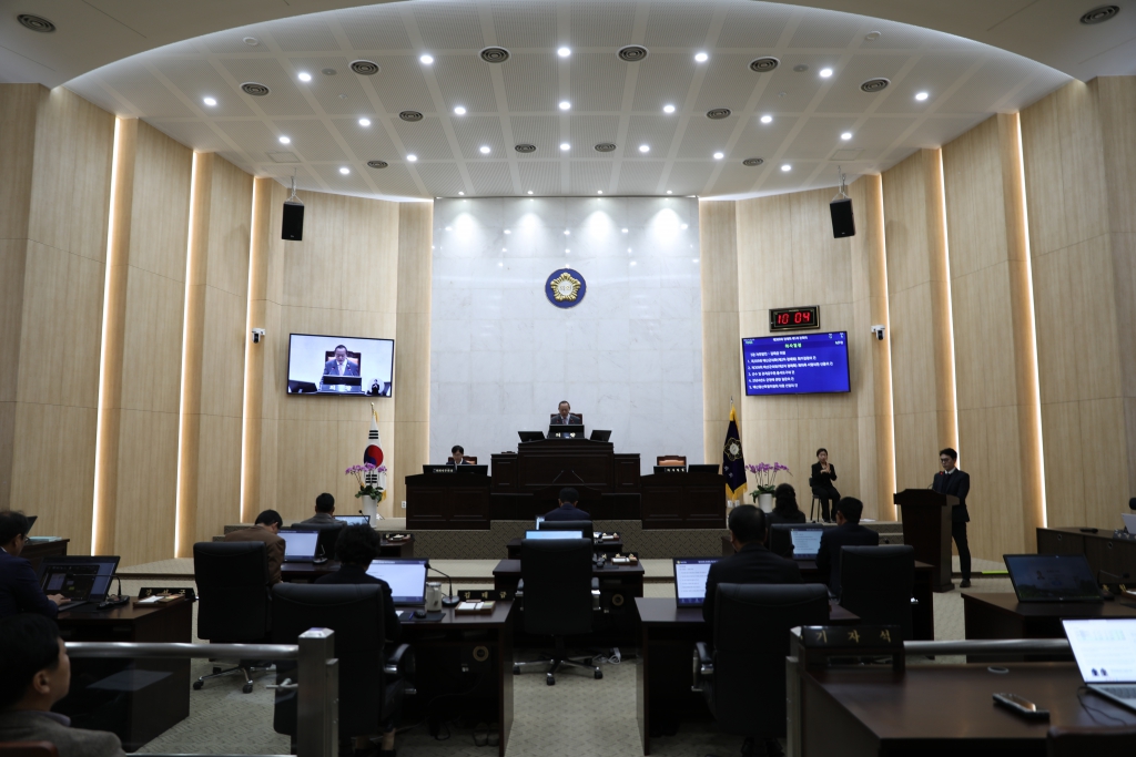 제309회 정례회 개회