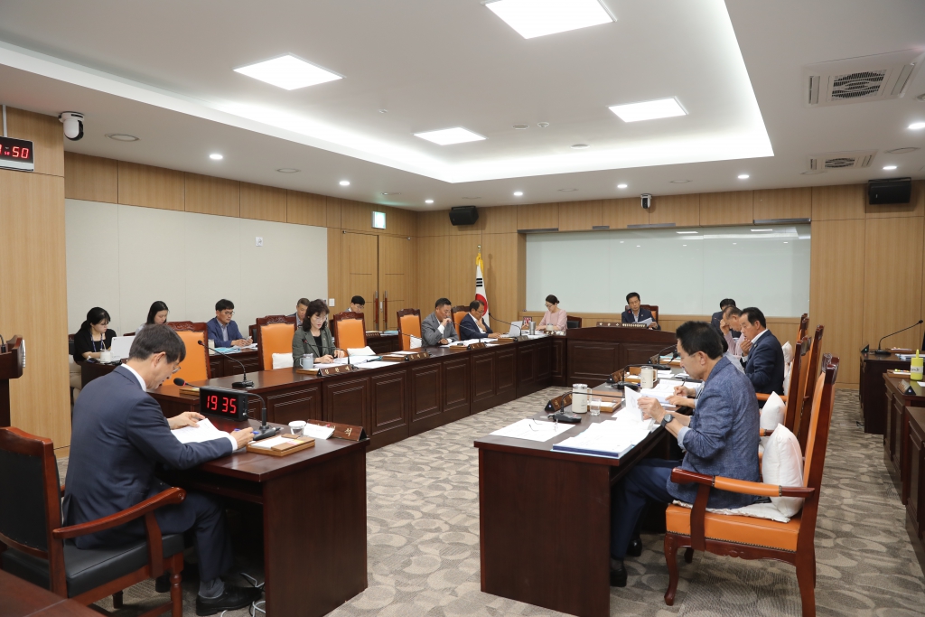 2024년 행정사무감사 6일차(안전관리과, 수도과, 보건소)