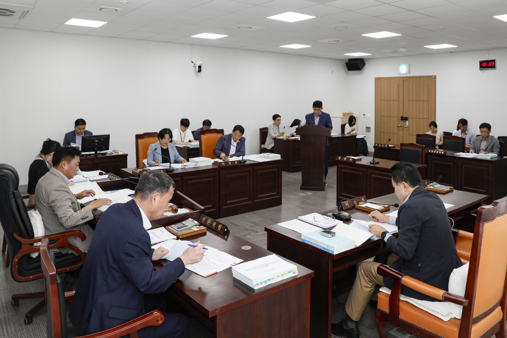 2025년 7월 14일 산업건설위원회