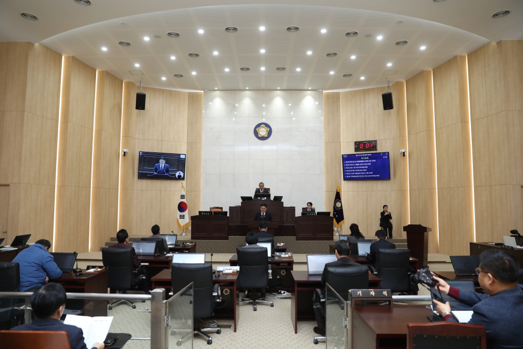 제311회 임시회 2차 본회의 개회(임시회 폐회)