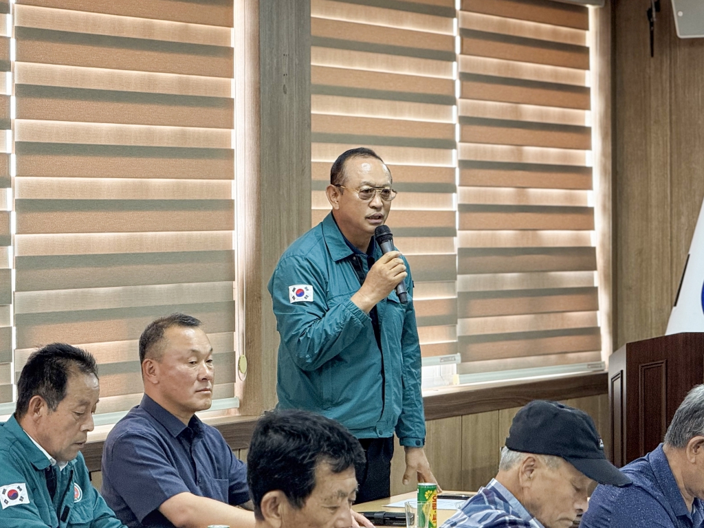 대흥면 이장협의회 8월 월례회의