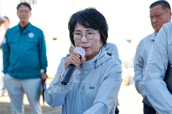 
                                    군정 주요사업장 현장 점검 2일차