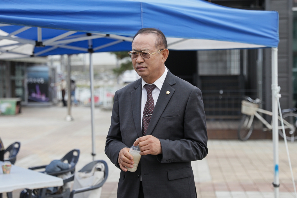 예산군주민자치회 바자회