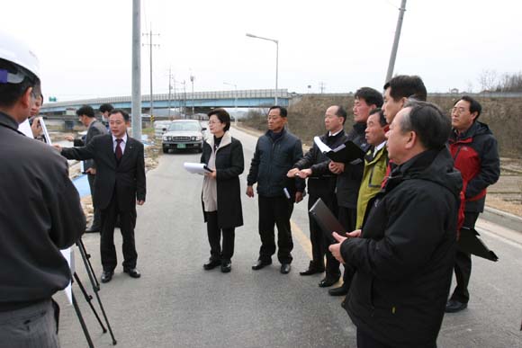 2010년 군정 주요사업장답사