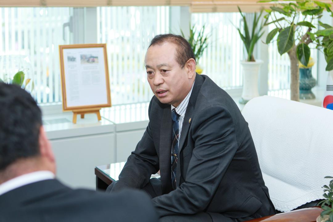 예산군 축구협회 의회 방문