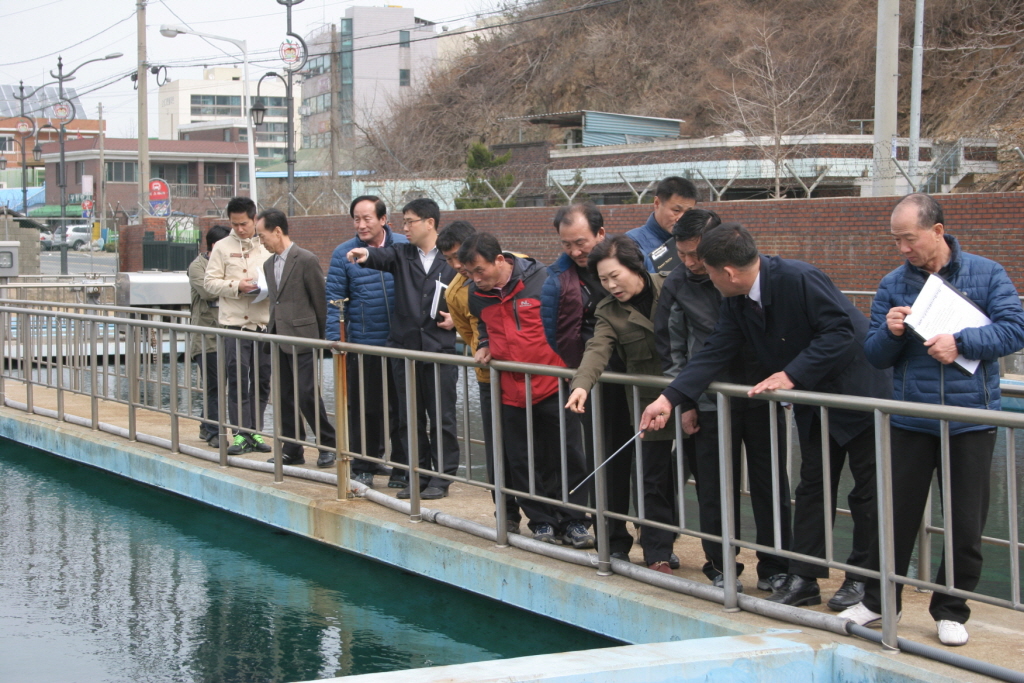 예산상수도 시설물 개량사업(사업장답사)