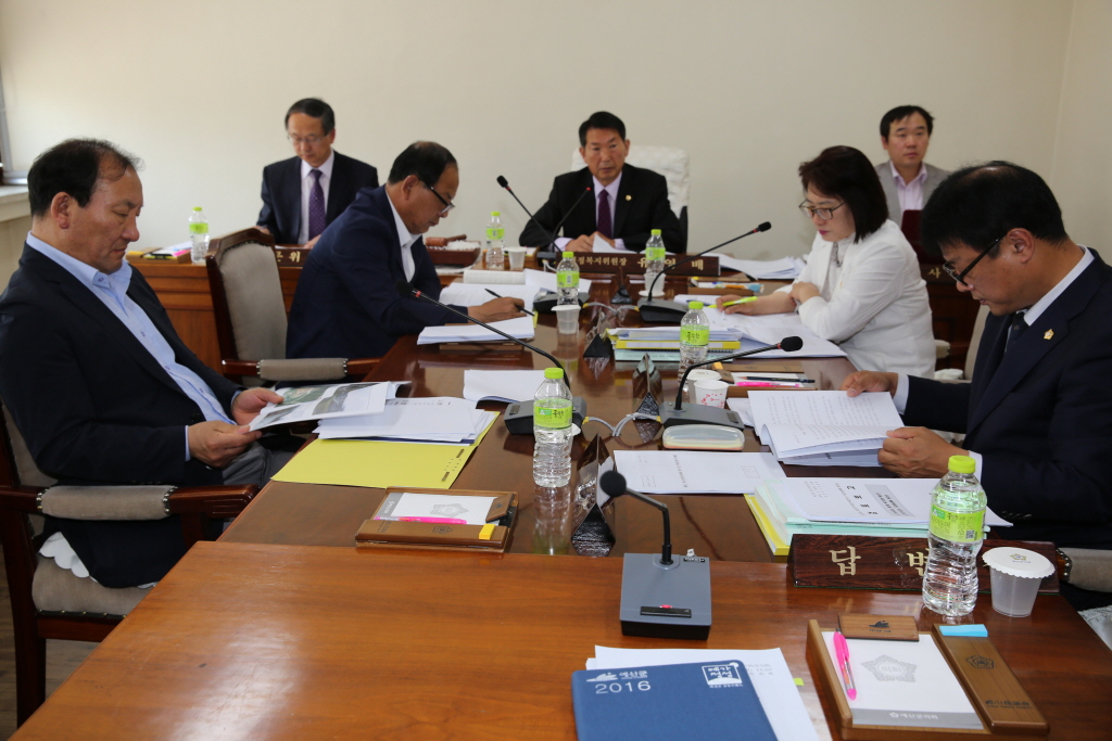 제221회 예산군의회(임시회) 행정복지위원회 