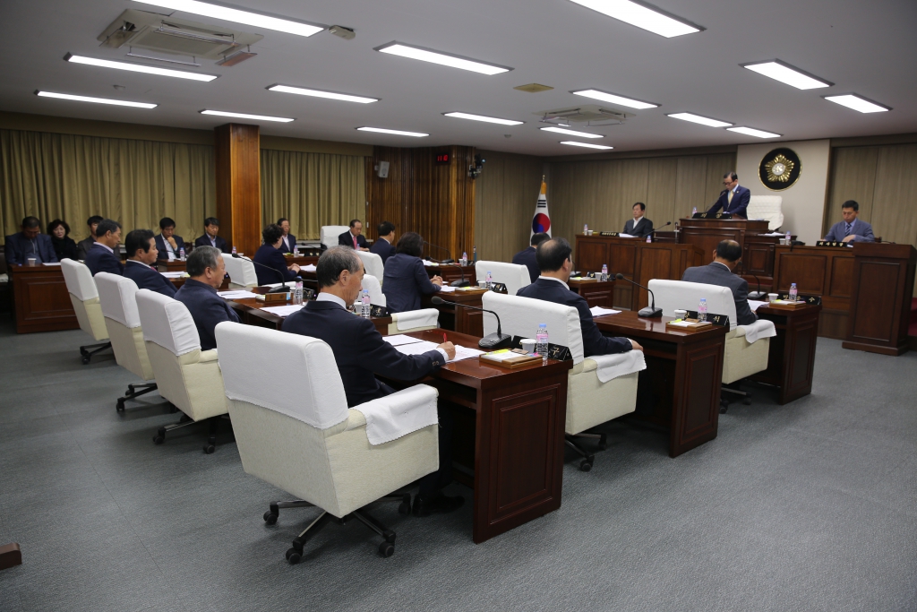 제234회 예산군의회 임시회 폐회