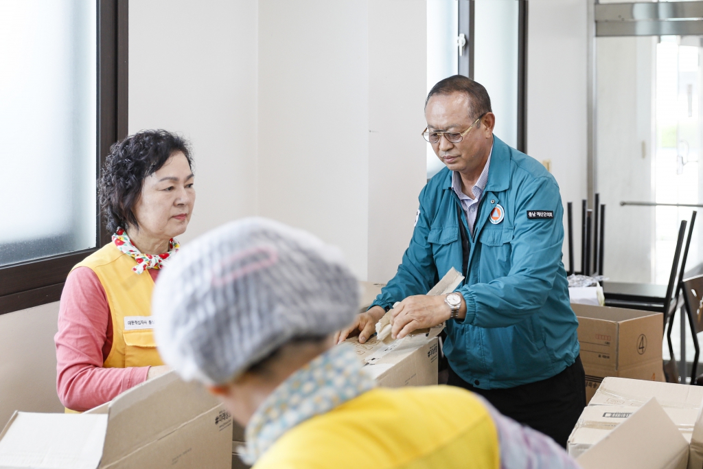 대한적십자봉사회 예산군협의회 사랑의 반찬 나눔 봉사
