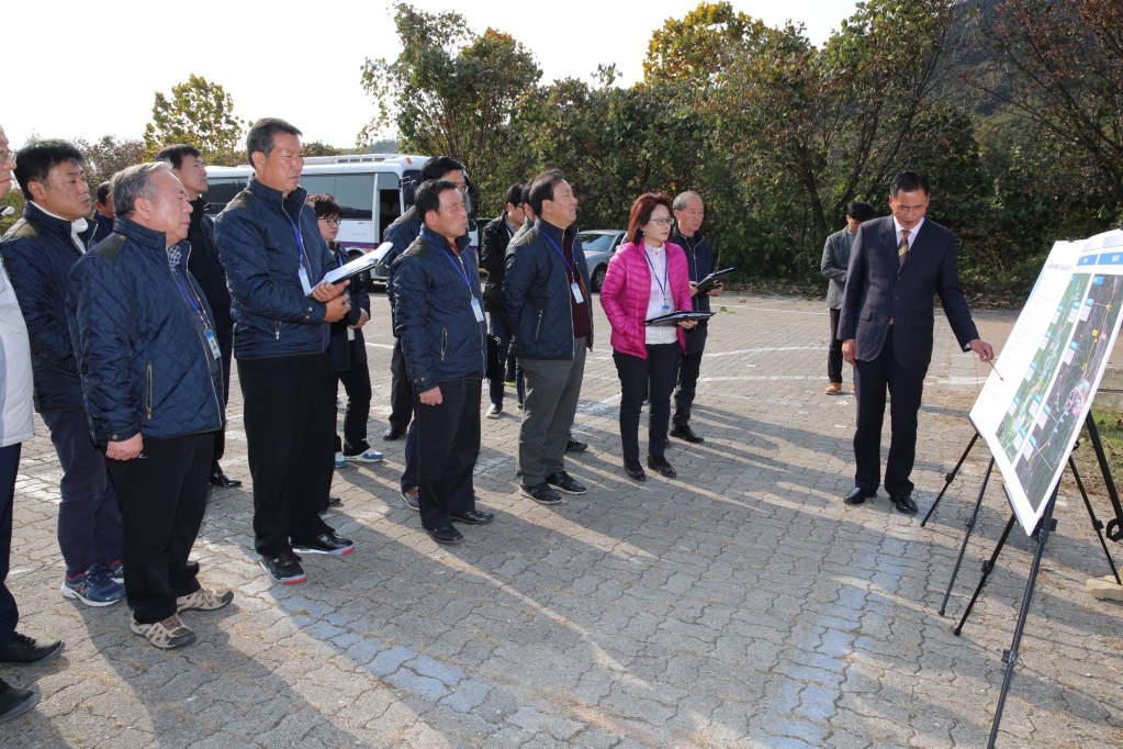 덕산도립공원 생태관찰 및 이용시설 설치사업장 답사
