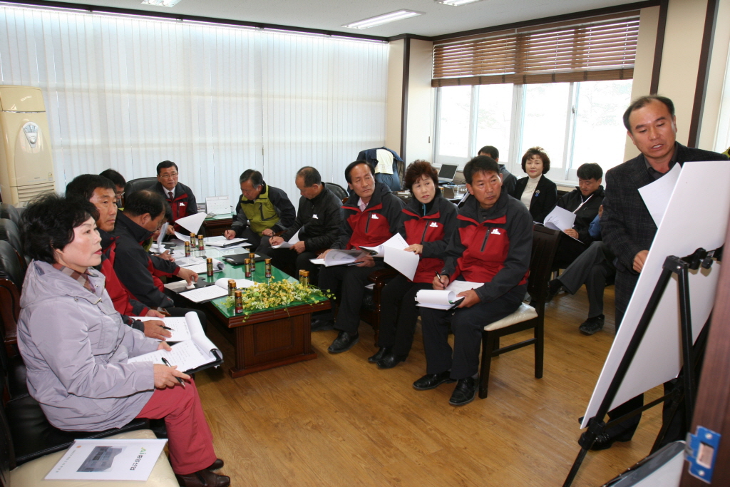  군정 주요사업장 방문