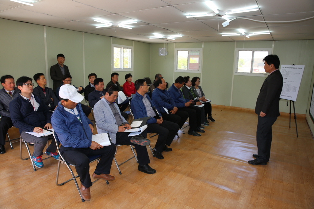 제212회 예산군의회(임시회) 군정 주요사업장 답사