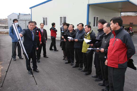 2010년 군정 주요사업장답사