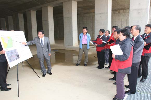 군정주요사업장 답사