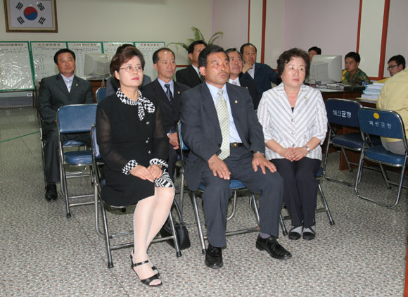 을지훈련상황 청취