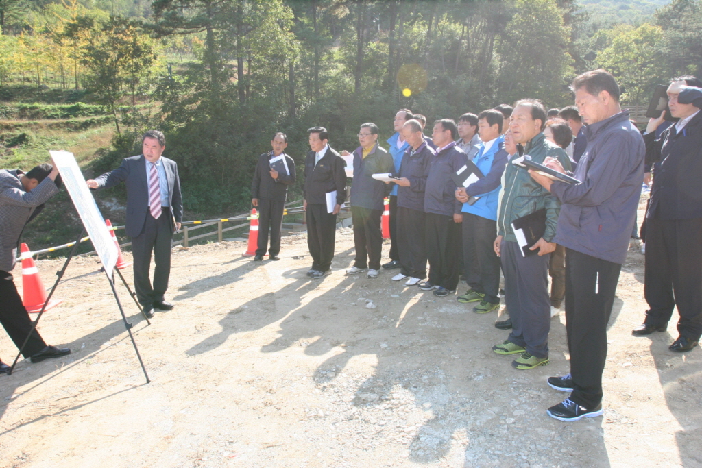 봉수산휴양림 진입로 개설공사