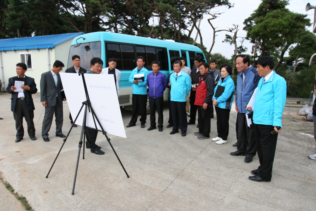 군정 주요사업장 답사
