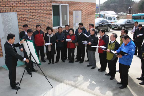 2010년 군정 주요사업장답사