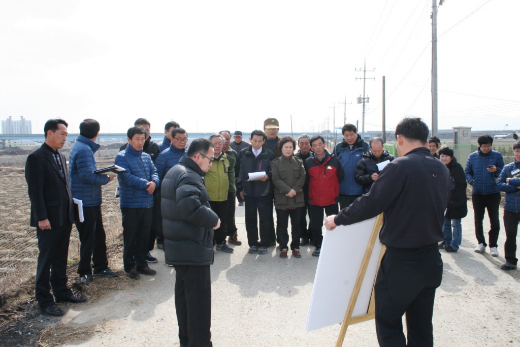 삽교천하도준설 및 정비사업(사업장 답사)