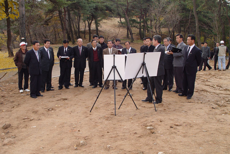 도립공원개발사업장 답사