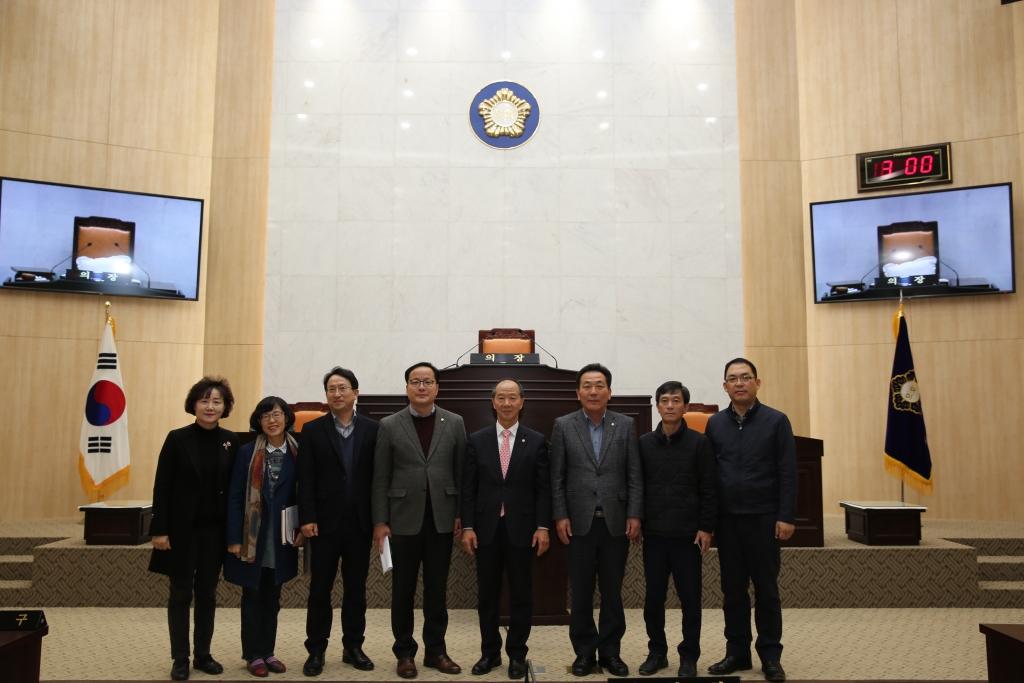 서천군의회 청사신축에 따른 예산군의회 견학