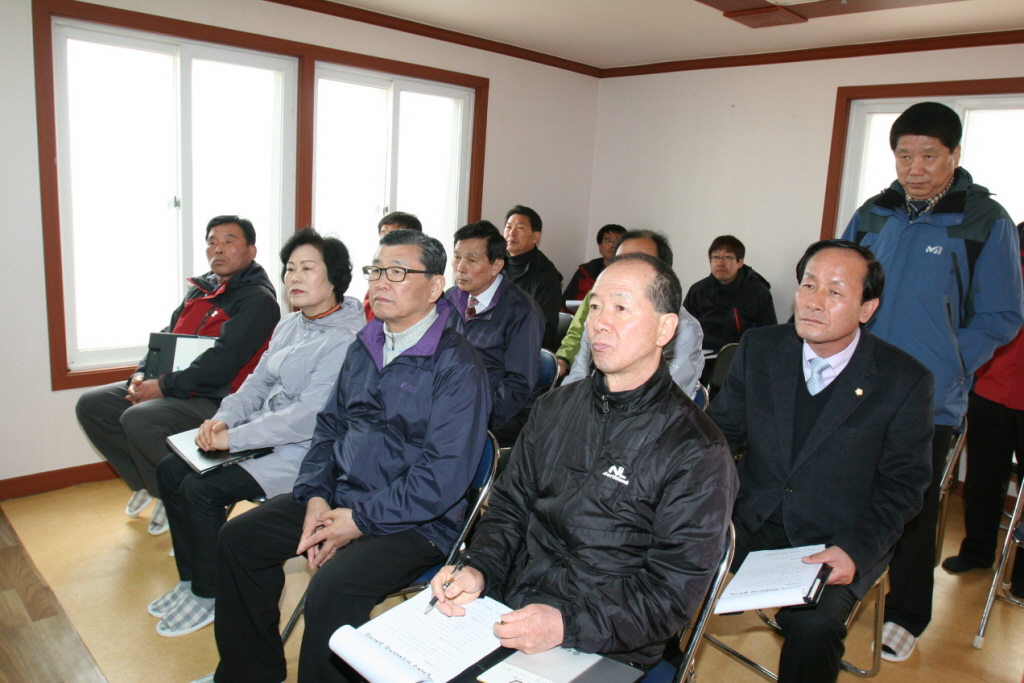 군정 주요사업장 답사