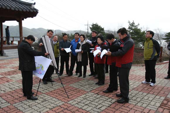 2010년 군정 주요사업장답사