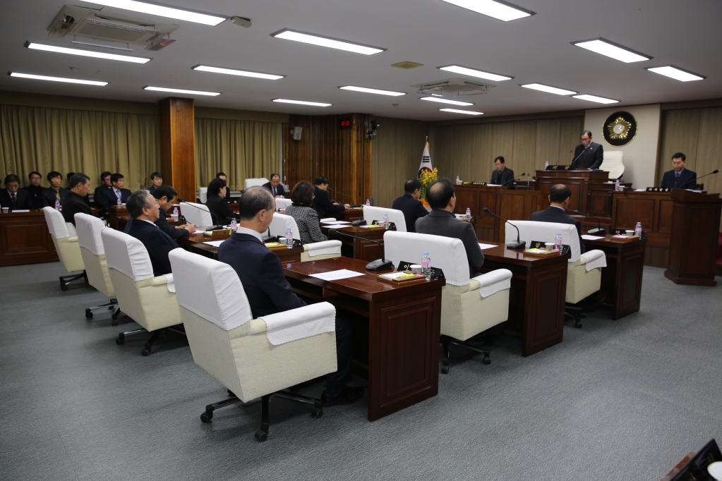 제228회 예산군의회(임시회) 개회