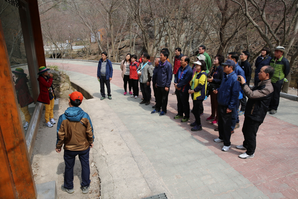 선진지견학(강천산)