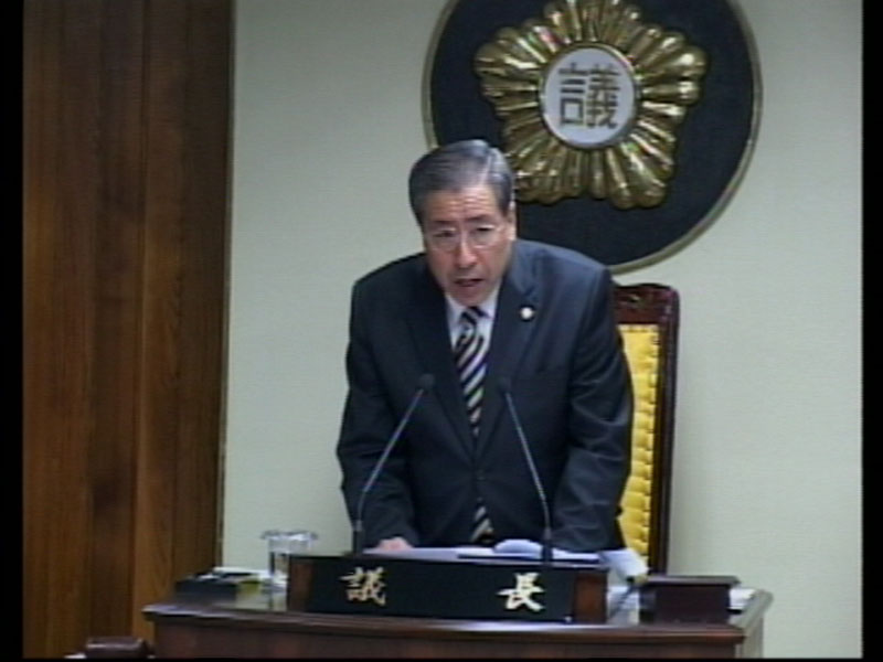 제111회(정례회)개회사