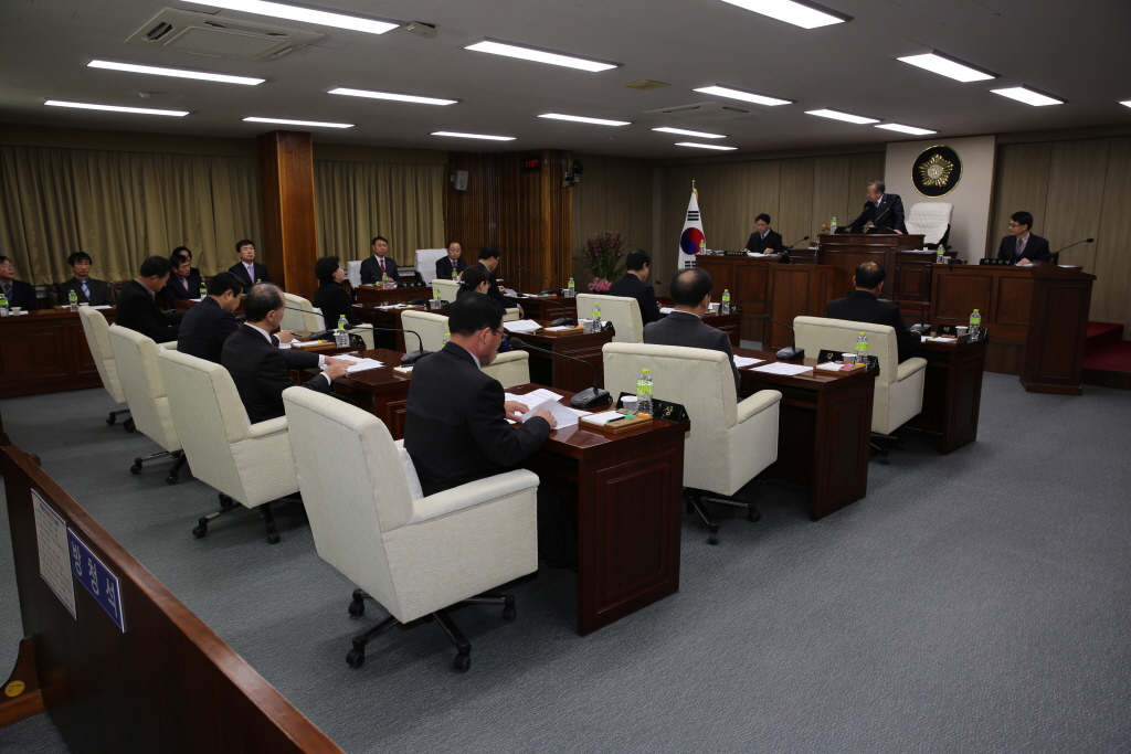 제210회 예산군의회(임시회) 제1차본회의