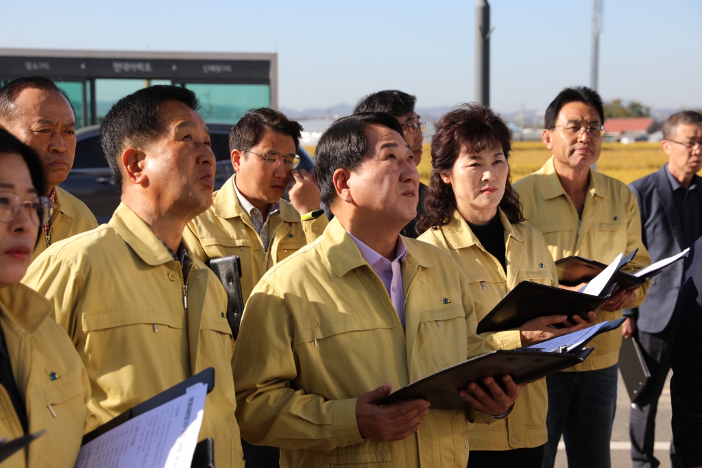 군정 주요 사업장 답사