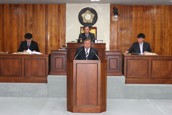 조례안심사특별위원장 심사보고