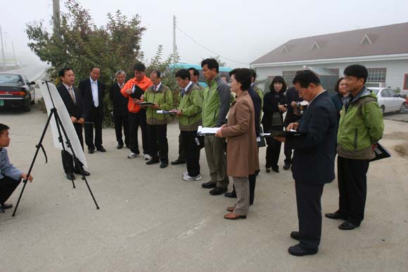 충청남도 종합건설사업소 이전사업장 답사