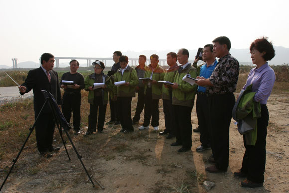 응봉면 입침리 수해복구사업(입침 세월교)