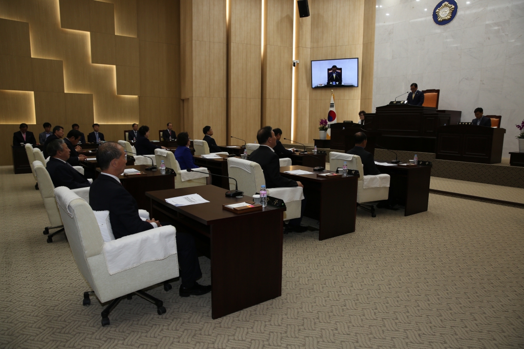 제239회 예산군의회(임시회) 폐회