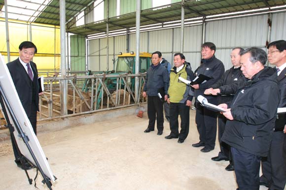 2010년 군정 주요사업장답사