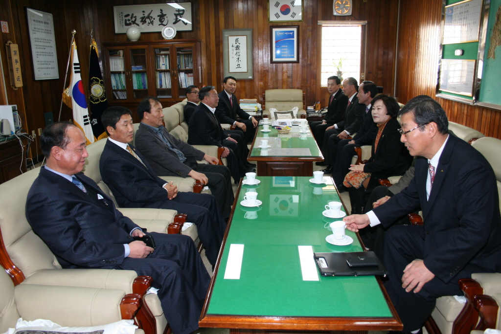 이종연 부군수 내방