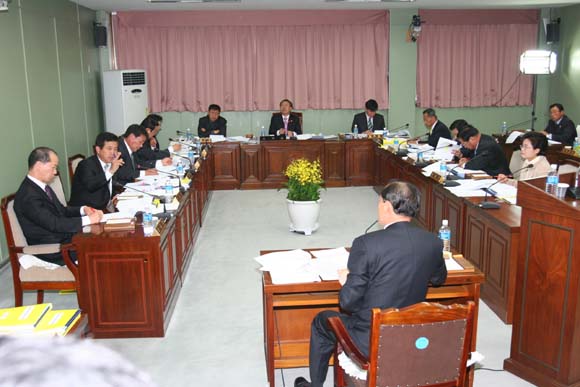 행정사무감사모습