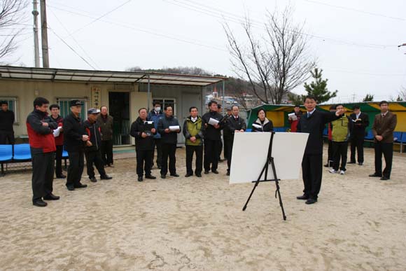 2010년 군정 주요사업장답사