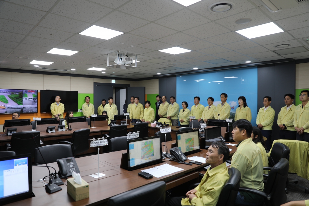 2023. 7.14. 집중호우 대비 재난안전상황실 방문