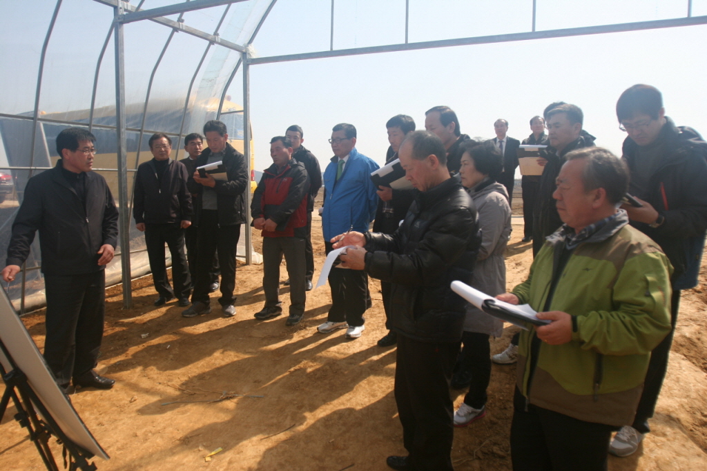 군정 주요사업장 답사