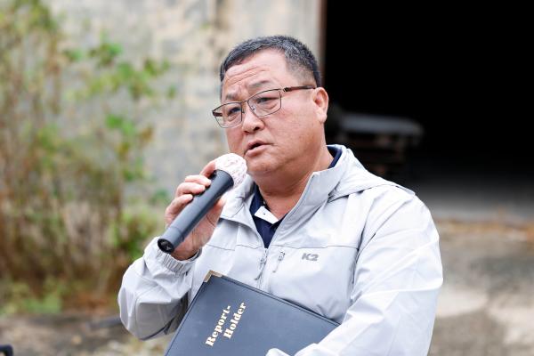 
                                    군정 주요사업장 현장 점검 1일차