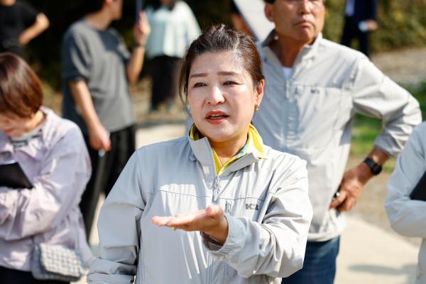 
                                    군정 주요사업장 현장 점검 1일차