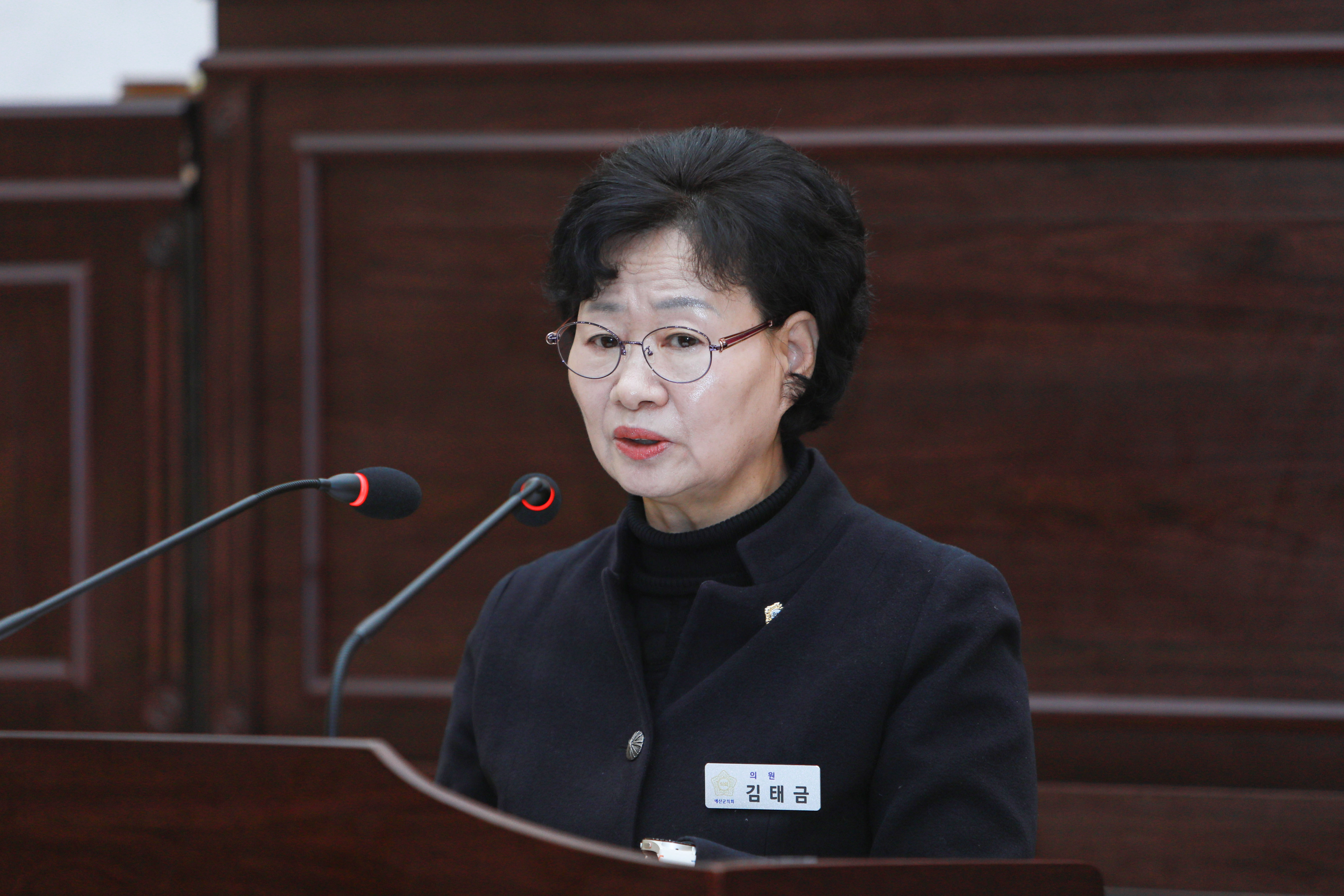 '예산군의회, 마을교육공동체 지원 근거 마련' 게시글의 사진(1) '예산군의회 김태금 의원.jpg'